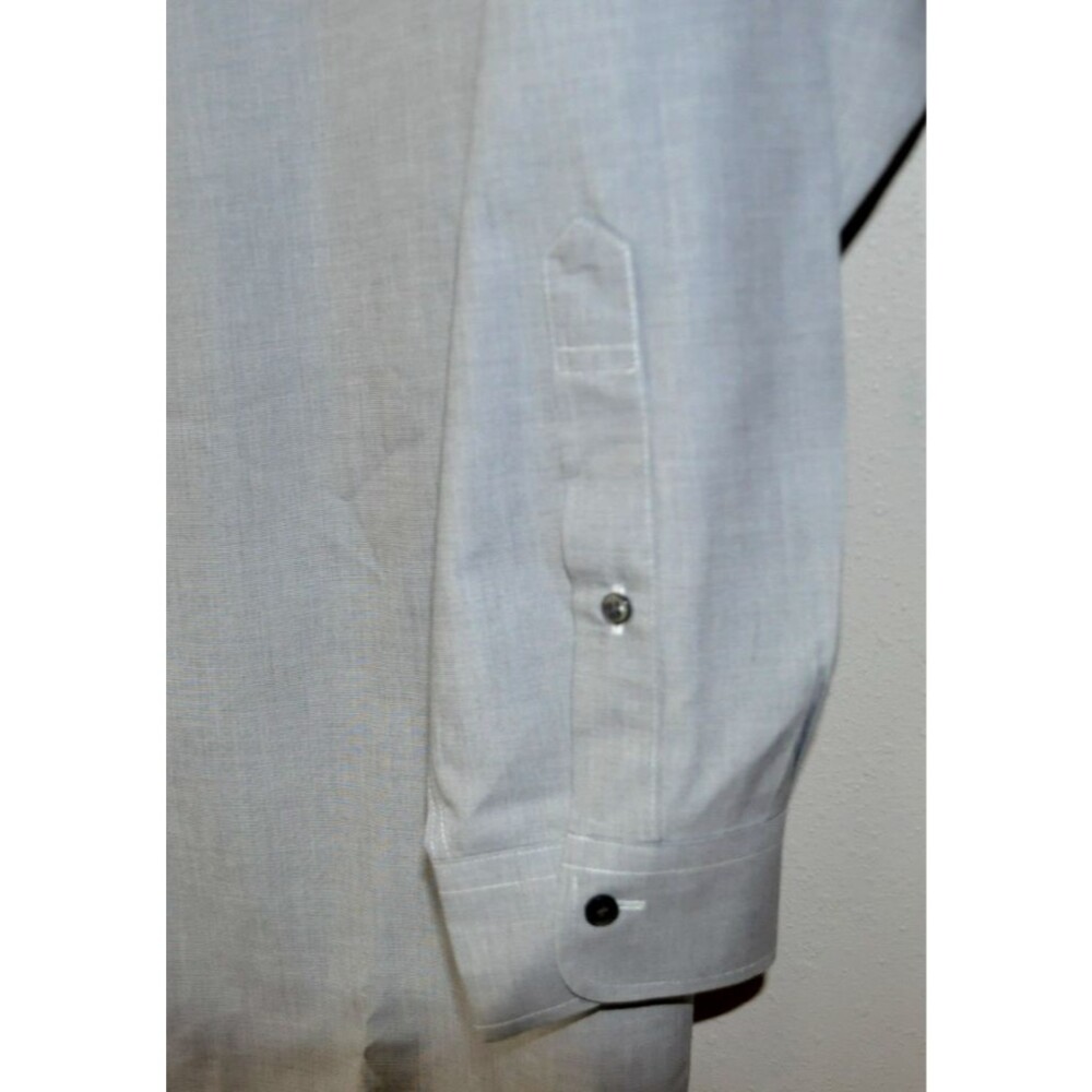 Brooks Brothers 346 Mens Dress Shirt 17 1/2  34/35 Blue Business Formal Wedding - Picture 6 of 6